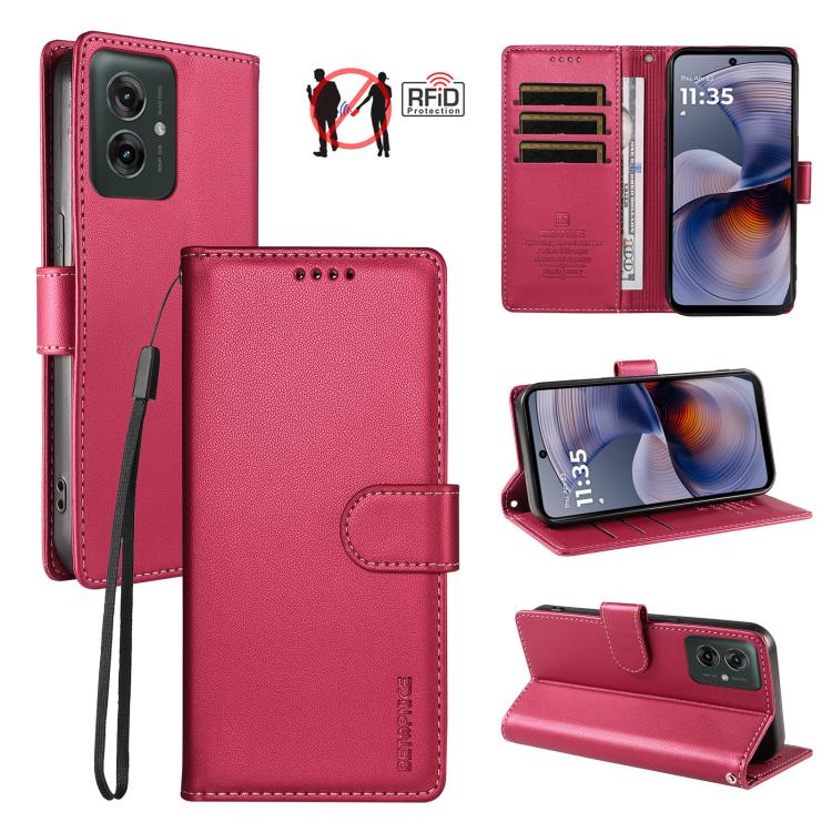 BETOPNICE Pearlescent RFID Vegan Leather Phone Case with Strap, For Motorola Edge 70 5G / Moto X70 Air 5G, For Motorola Moto Edge 5G 2026, For Motorola Moto G47 5G / G37 / G37 Power 5G, For Motorola Edge 70 Pro 5G                                       ...