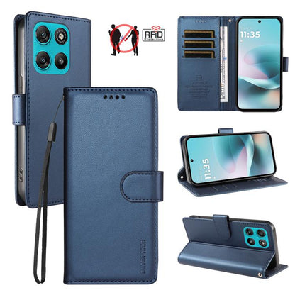 BETOPNICE Pearlescent RFID Vegan Leather Phone Case with Strap, For Motorola Edge 70 5G / Moto X70 Air 5G, For Motorola Moto Edge 5G 2026, For Motorola Moto G47 5G / G37 / G37 Power 5G, For Motorola Edge 70 Pro 5G                                       ...