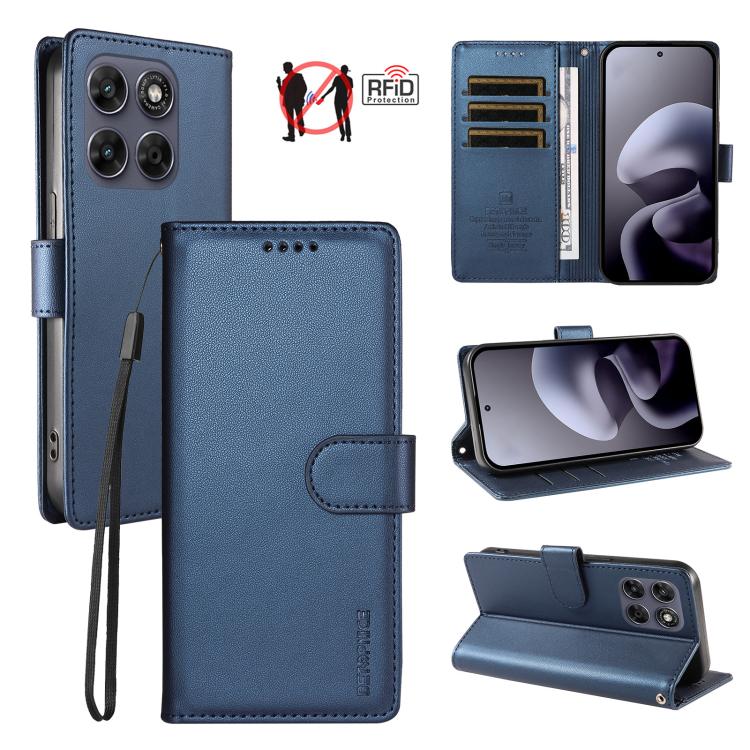 BETOPNICE Pearlescent RFID Vegan Leather Phone Case with Strap, For Motorola Edge 70 5G / Moto X70 Air 5G, For Motorola Moto Edge 5G 2026, For Motorola Moto G47 5G / G37 / G37 Power 5G, For Motorola Edge 70 Pro 5G                                       ...