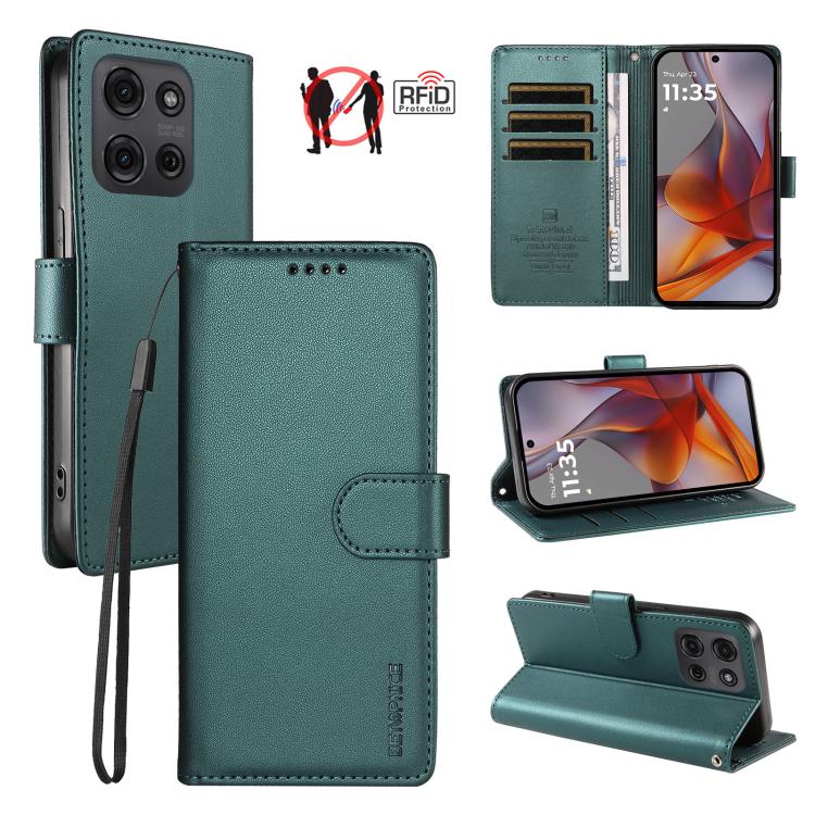 BETOPNICE Pearlescent RFID Vegan Leather Phone Case with Strap, For Motorola Edge 70 5G / Moto X70 Air 5G, For Motorola Moto Edge 5G 2026, For Motorola Moto G47 5G / G37 / G37 Power 5G, For Motorola Edge 70 Pro 5G                                       ...