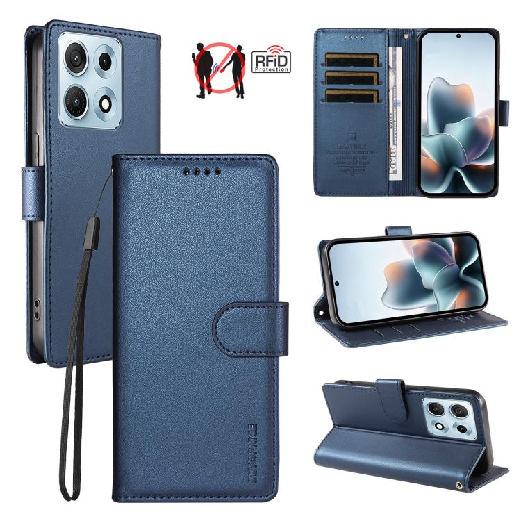 BETOPNICE Pearlescent RFID Vegan Leather Phone Case with Strap, For Motorola Edge 70 Max 5G, For Motorola Moto G Max / G87 / G77 / G67 5G, For Motorola Edge 70 5G / Moto X70 Air 5G, For Motorola Moto Edge 5G 2026                                        ...