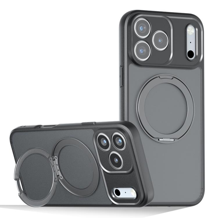 Armor Magnetic Holder PC Hybrid TPU Phone Case, For iPhone 18 Pro, For iPhone 18 Pro Max, For iPhone 17 Pro Max, For iPhone 17 Pro