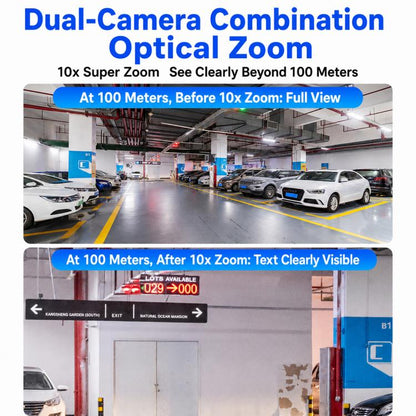 1080P HD Dual-Lens Smart Solar Energy Surveillance Camera without Memory Card, WiFi Version, 4G European Version, 4G US Version