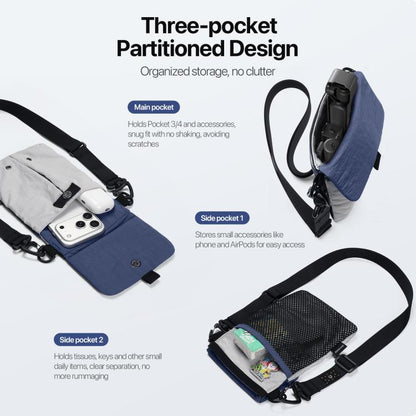 DUX DUCIS FLEX Series Nylon Crossbody Phone Bag