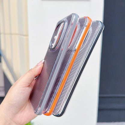 Dual-Color Carbon Fiber Texture Acrylic Hybrid TPU Phone Case, For Redmi Note 15 Pro 5G Global 163.6mm
