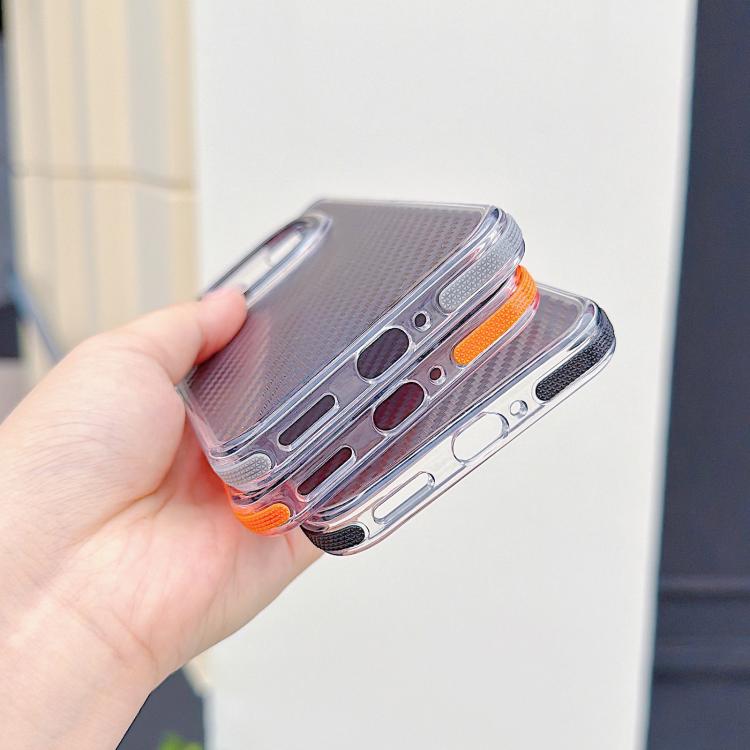 Dual-Color Carbon Fiber Texture Acrylic Hybrid TPU Phone Case, For Redmi Note 15 Pro 5G Global 163.6mm