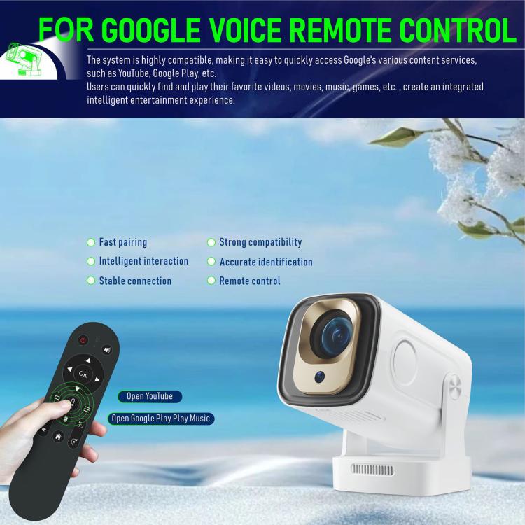 HY260 Pro 4K 1080P Portable Dual-Band WiFi Wireless Screen Mirroring HD Projector, EU Plug, US Plug, UK Plug, AU Plug