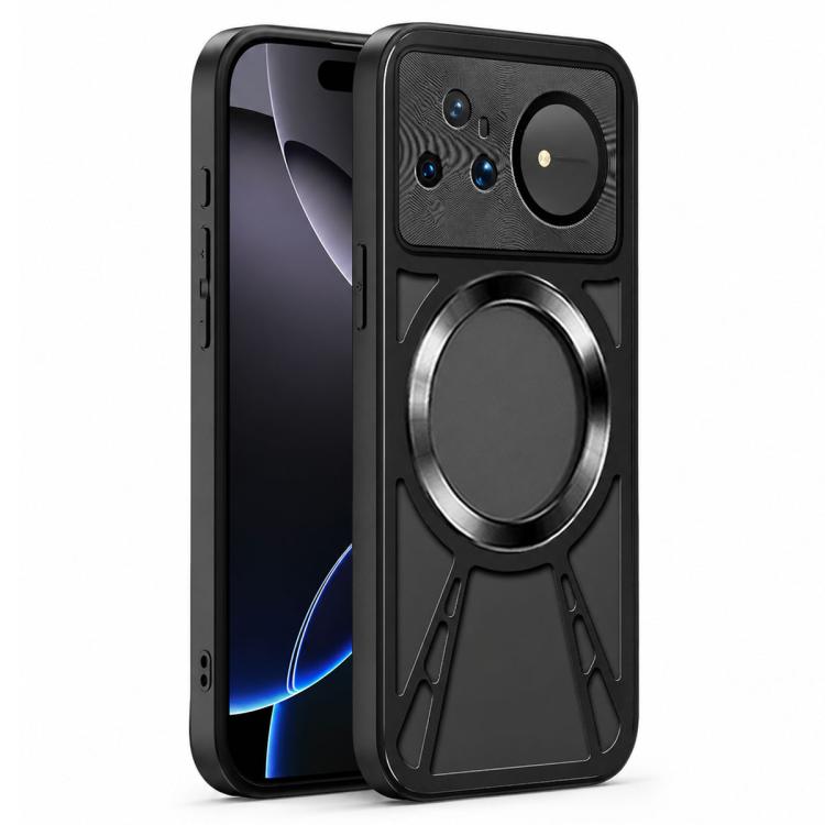 Silicone Cooling Hollow Metal MagSafe Phone Case, For Huawei nova 16 Ultra, For Huawei nova 16 Pro, For Huawei nova 16z, For Huawei nova 16