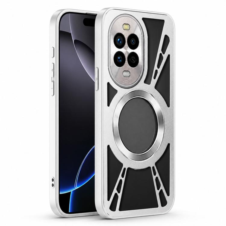 Silicone Cooling Hollow Metal MagSafe Phone Case, For Huawei nova 16 Ultra, For Huawei nova 16 Pro, For Huawei nova 16z, For Huawei nova 16