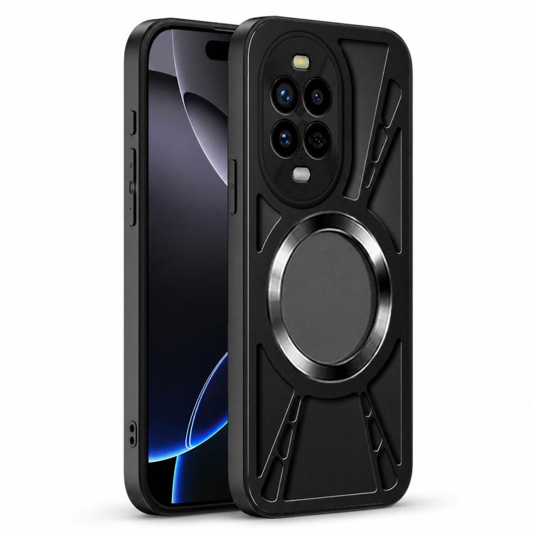 Silicone Cooling Hollow Metal MagSafe Phone Case, For Huawei nova 16 Ultra, For Huawei nova 16 Pro, For Huawei nova 16z, For Huawei nova 16
