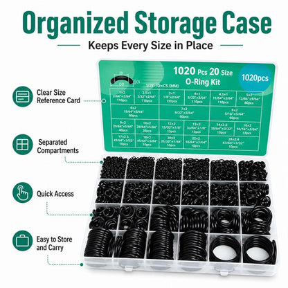 O-shaped Nitrile Fixing Rubber Ring Tool Kit