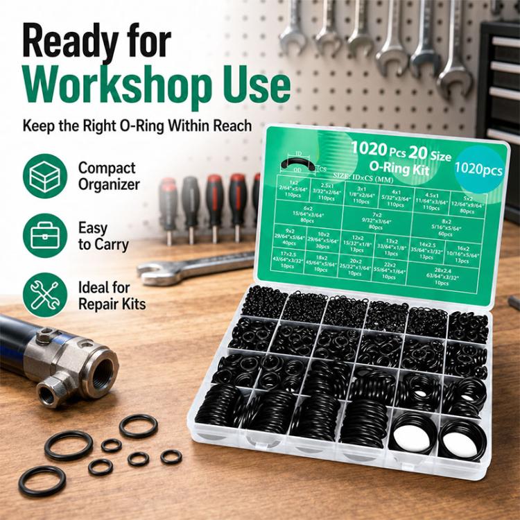 O-shaped Nitrile Fixing Rubber Ring Tool Kit