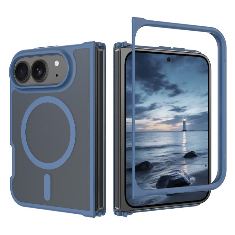 Skin Feel TPU Hybrid PC MagSafe Phone Case, For iPhone Fold