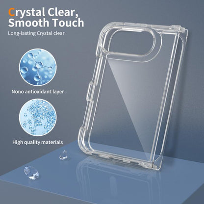Acrylic Scratch-proof Transparent Phone Case, For iPhone Fold
