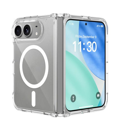 Scratch-proof Transparent Magnetic Phone Case, For iPhone Fold