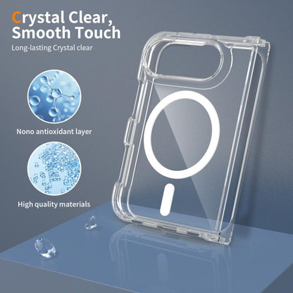 Scratch-proof Transparent Magnetic Phone Case, For iPhone Fold