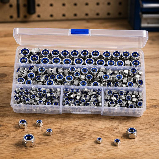 Anti-Slip Hexagonal Nut Plug 210PCS, M3-M8