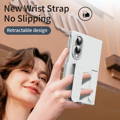 Star Pattern Wristband Holder Phone Case, For Galaxy Z Fold8 5G, For Galaxy Z Fold8 Ultra 5G, For Galaxy Z Fold7 5G