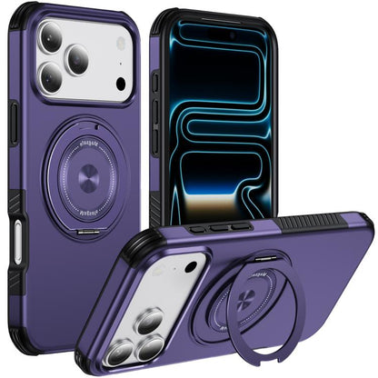 Magnetic 360 Rotating Holder Phone Case, For iPhone 18 Pro, For iPhone 18 Pro Max, For iPhone 17 Pro Max, For iPhone 17 Pro