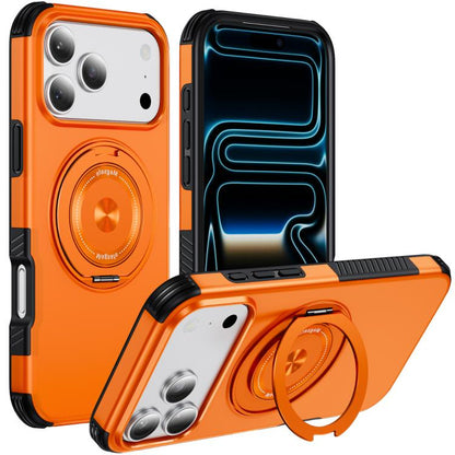 Magnetic 360 Rotating Holder Phone Case, For iPhone 18 Pro, For iPhone 18 Pro Max, For iPhone 17 Pro Max, For iPhone 17 Pro