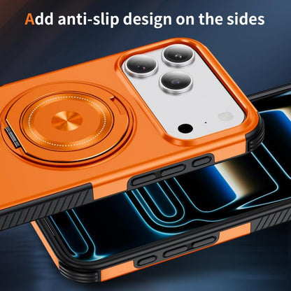 Magnetic 360 Rotating Holder Phone Case, For iPhone 18 Pro, For iPhone 18 Pro Max, For iPhone 17 Pro Max, For iPhone 17 Pro