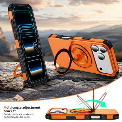 Magnetic 360 Rotating Holder Phone Case, For iPhone 18 Pro, For iPhone 18 Pro Max, For iPhone 17 Pro Max, For iPhone 17 Pro