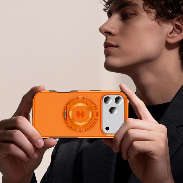 Magnetic 360 Rotating Holder Phone Case, For iPhone 18 Pro, For iPhone 18 Pro Max, For iPhone 17 Pro Max, For iPhone 17 Pro
