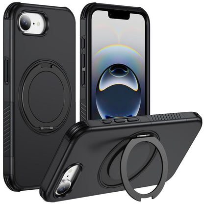 Magnetic 360 Rotating Holder Phone Case, For iPhone 18 Pro, For iPhone 18 Pro Max, For iPhone 17e / 16e, For iPhone 17 Pro Max, For iPhone 17 Pro, For iPhone 17, For iPhone 16 Pro Max, For iPhone 16 Pro, For iPhone 16 Plus