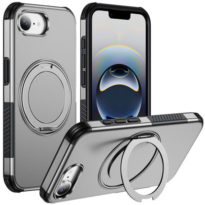 Magnetic 360 Rotating Holder Phone Case, For iPhone 18 Pro, For iPhone 18 Pro Max, For iPhone 17e / 16e, For iPhone 17 Pro Max, For iPhone 17 Pro, For iPhone 17, For iPhone 16 Pro Max, For iPhone 16 Pro, For iPhone 16 Plus