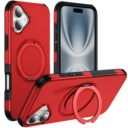 Magnetic 360 Rotating Holder Phone Case, For iPhone 18 Pro, For iPhone 18 Pro Max, For iPhone 17e / 16e, For iPhone 17 Pro Max, For iPhone 17 Pro, For iPhone 17, For iPhone 16 Pro Max, For iPhone 16 Pro, For iPhone 16 Plus