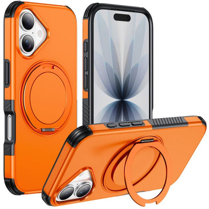 Magnetic 360 Rotating Holder Phone Case, For iPhone 18 Pro, For iPhone 18 Pro Max, For iPhone 17e / 16e, For iPhone 17 Pro Max, For iPhone 17 Pro, For iPhone 17, For iPhone 16 Pro Max, For iPhone 16 Pro, For iPhone 16 Plus