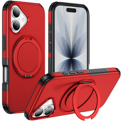 Magnetic 360 Rotating Holder Phone Case, For iPhone 18 Pro, For iPhone 18 Pro Max, For iPhone 17e / 16e, For iPhone 17 Pro Max, For iPhone 17 Pro, For iPhone 17, For iPhone 16 Pro Max, For iPhone 16 Pro, For iPhone 16 Plus