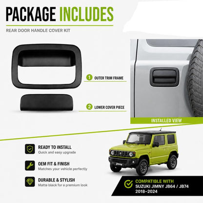 Car Door Handle Cover for JIMNY JB64 / JB74, Rear Door