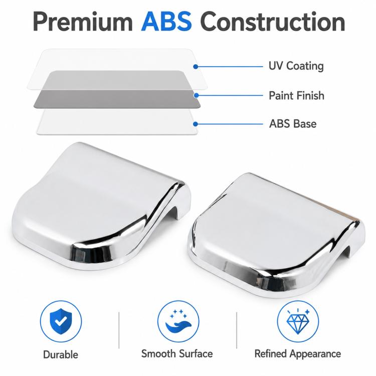 Door Hinges Protective Cover for JIMNY JB64 / JB74, Hinges Protective Cover (Silver), Hinges Protective Cover (Carbon Fiber Texture)