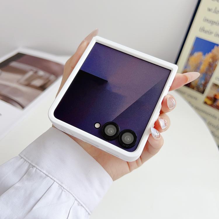 Skin Feel Central Axis Dual Magnetic PC Phone Case, For Galaxy Z Flip8 5G