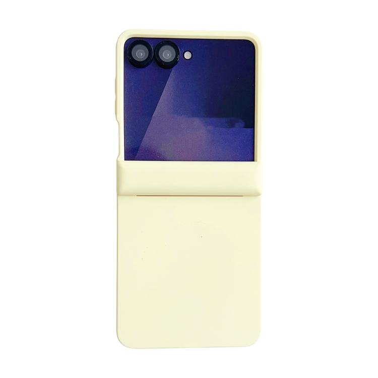 Skin Feel Central Axis Dual Magnetic PC Phone Case, For Galaxy Z Flip8 5G