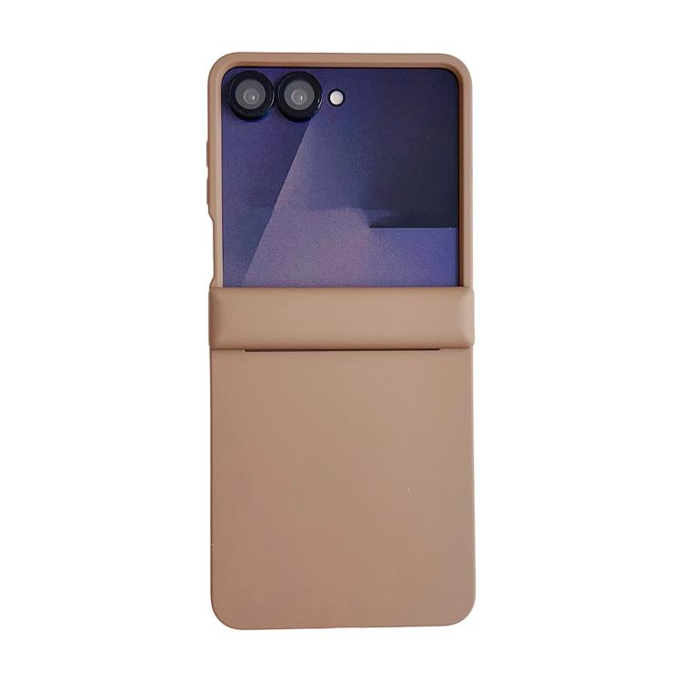 Skin Feel Central Axis Dual Magnetic PC Phone Case, For Galaxy Z Flip8 5G