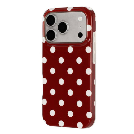 Full Coverage IMD Printed Retro Large Dots Pattern TPU Phone Case, For iPhone 18 Pro, For iPhone 18 Pro Max, For iPhone 17 Pro Max, For iPhone 17 Pro, For iPhone 17, For iPhone 16 Pro Max, For iPhone 16 Pro, For iPhone 16 Plus, For iPhone 16           ...
