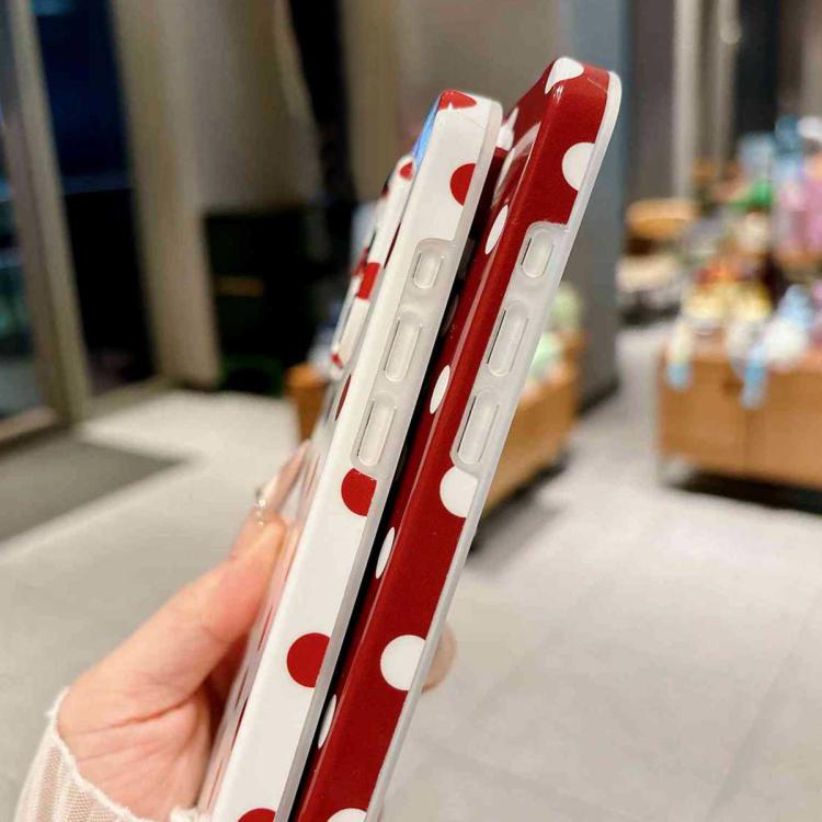 Full Coverage IMD Printed Retro Large Dots Pattern TPU Phone Case, For iPhone 14 Pro Max, For iPhone 13 Pro Max