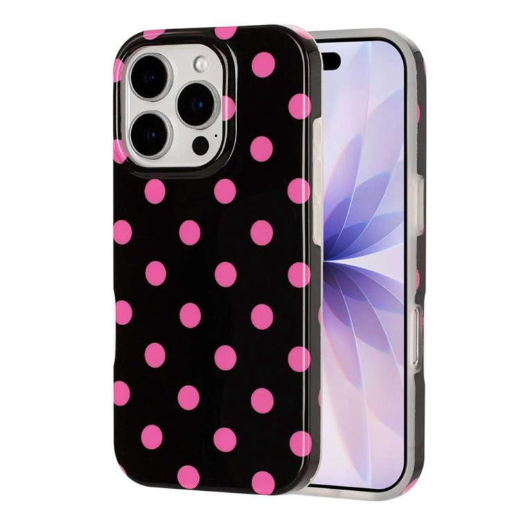 Full Coverage IMD Printed Retro Large Dots Pattern TPU Phone Case, For iPhone 14 Pro Max, For iPhone 13 Pro Max