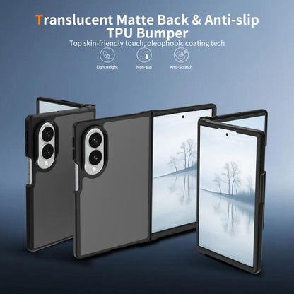 Skin Feel Contrast Color TPU Hybrid PC Phone Case, For Galaxy Z Fold8 5G, For Galaxy Z Fold8 Ultra 5G, For Galaxy Z Flip8 5G