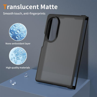 Skin Feel Contrast Color TPU Hybrid PC Phone Case, For Galaxy Z Fold8 5G, For Galaxy Z Fold8 Ultra 5G, For Galaxy Z Flip8 5G
