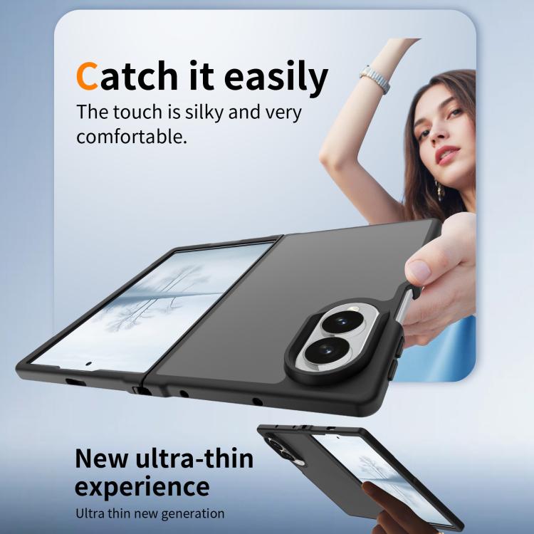 Skin Feel Contrast Color TPU Hybrid PC Phone Case, For Galaxy Z Fold8 5G, For Galaxy Z Fold8 Ultra 5G, For Galaxy Z Flip8 5G