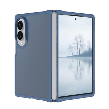 Skin Feel Contrast Color TPU Hybrid PC Phone Case, For Galaxy Z Fold8 5G, For Galaxy Z Fold8 Ultra 5G, For Galaxy Z Flip8 5G