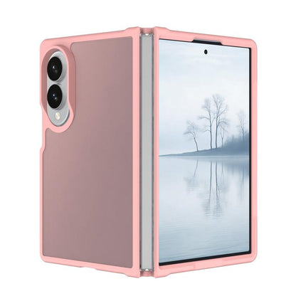 Skin Feel Contrast Color TPU Hybrid PC Phone Case, For Galaxy Z Fold8 5G, For Galaxy Z Fold8 Ultra 5G, For Galaxy Z Flip8 5G