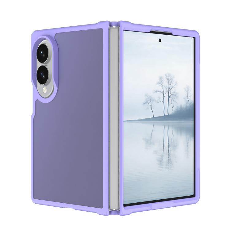 Skin Feel Contrast Color TPU Hybrid PC Phone Case, For Galaxy Z Fold8 5G, For Galaxy Z Fold8 Ultra 5G, For Galaxy Z Flip8 5G
