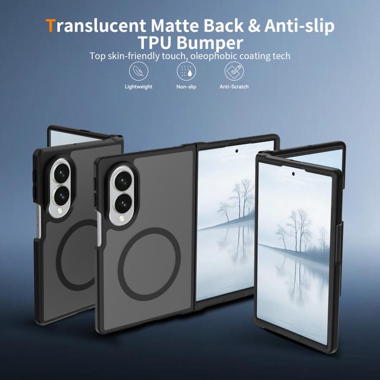 Skin Feel TPU Hybrid PC MagSafe Phone Case, For Galaxy Z Fold8 5G, For Galaxy Z Fold8 Ultra 5G, For Galaxy Z Flip8 5G