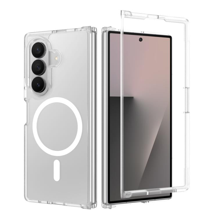 Skin Feel TPU Hybrid PC MagSafe Phone Case, For Galaxy Z Fold8 5G, For Galaxy Z Fold8 Ultra 5G