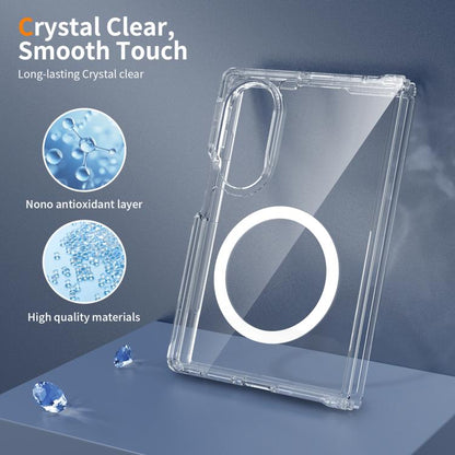 Scratch-proof Transparent Magnetic Phone Case, For Galaxy Z Fold8 5G