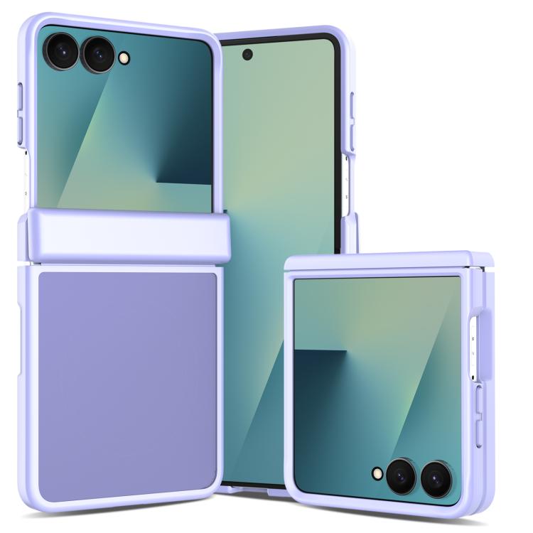 Skin Feel Contrast Color TPU Hybrid PC Phone Case with Hinge Cover, For Galaxy Z Fold8 5G, For Galaxy Z Fold8 Ultra 5G, For Galaxy Z Flip8 5G